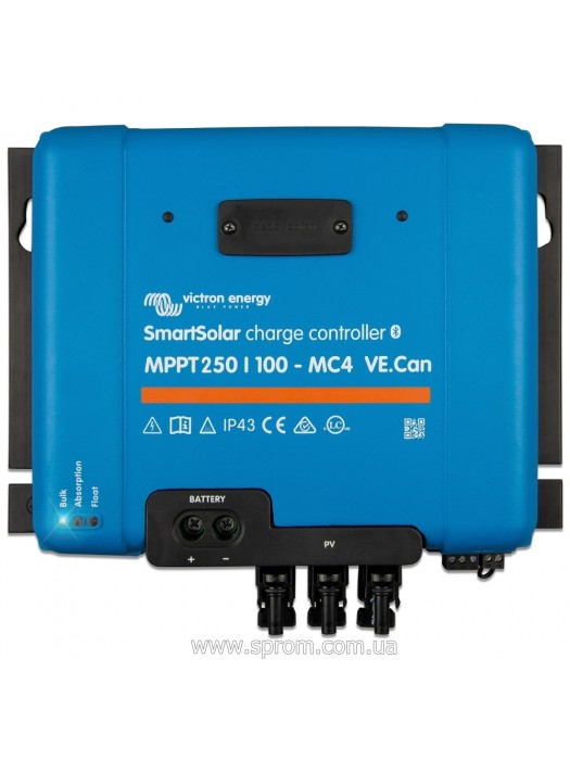 Контролер заряду Victron Energy SmartSolar MPPT 250/100-MC4 VE.Can
